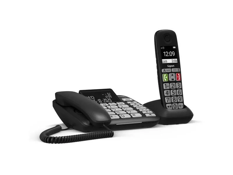 Gigaset Tischtelefon DL780 Plus Schwarz Gigaset Tischtelefon DL780 Plus Schwarz