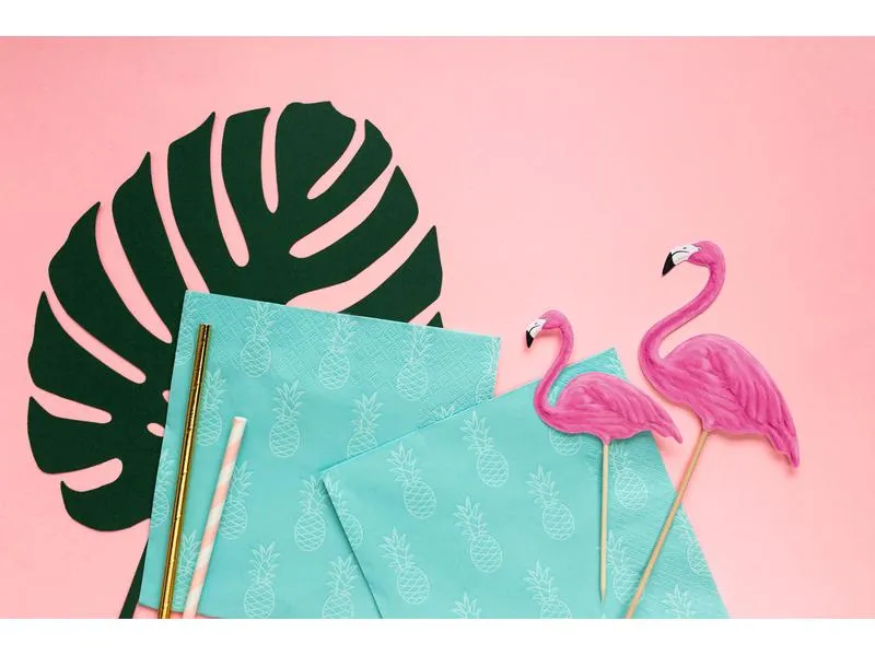 Partydeco Kuchen-Topper Aloha Flamingos 1 Stück, Pink Partydeco Kuchen-Topper Aloha Flamingos 1 Stück, Pink