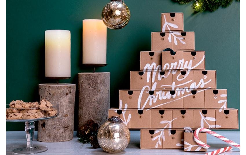 Rico Design Adventskalender Pappmachee 24 Boxen