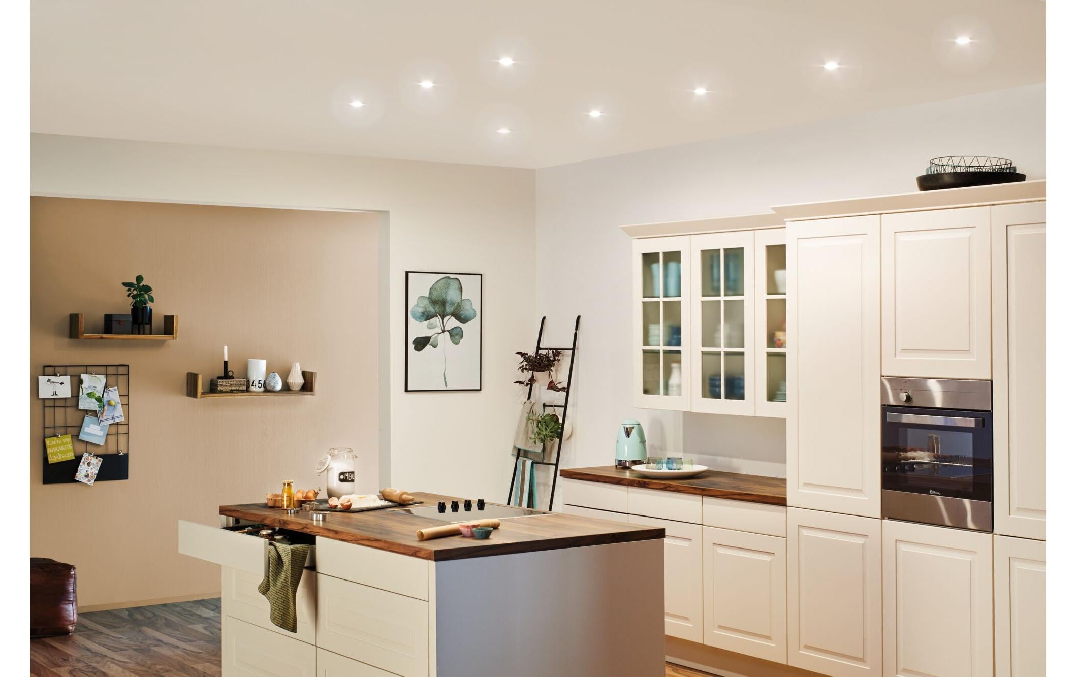 Paulmann Einbauleuchte Nova Starr Basisset, Weiss