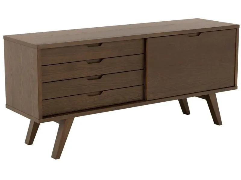 AC Design Sideboard A-Line 160 x 45 x 72 cm, Dunkelbraun AC Design Sideboard A-Line 160 x 45 x 72 cm, Dunkelbraun