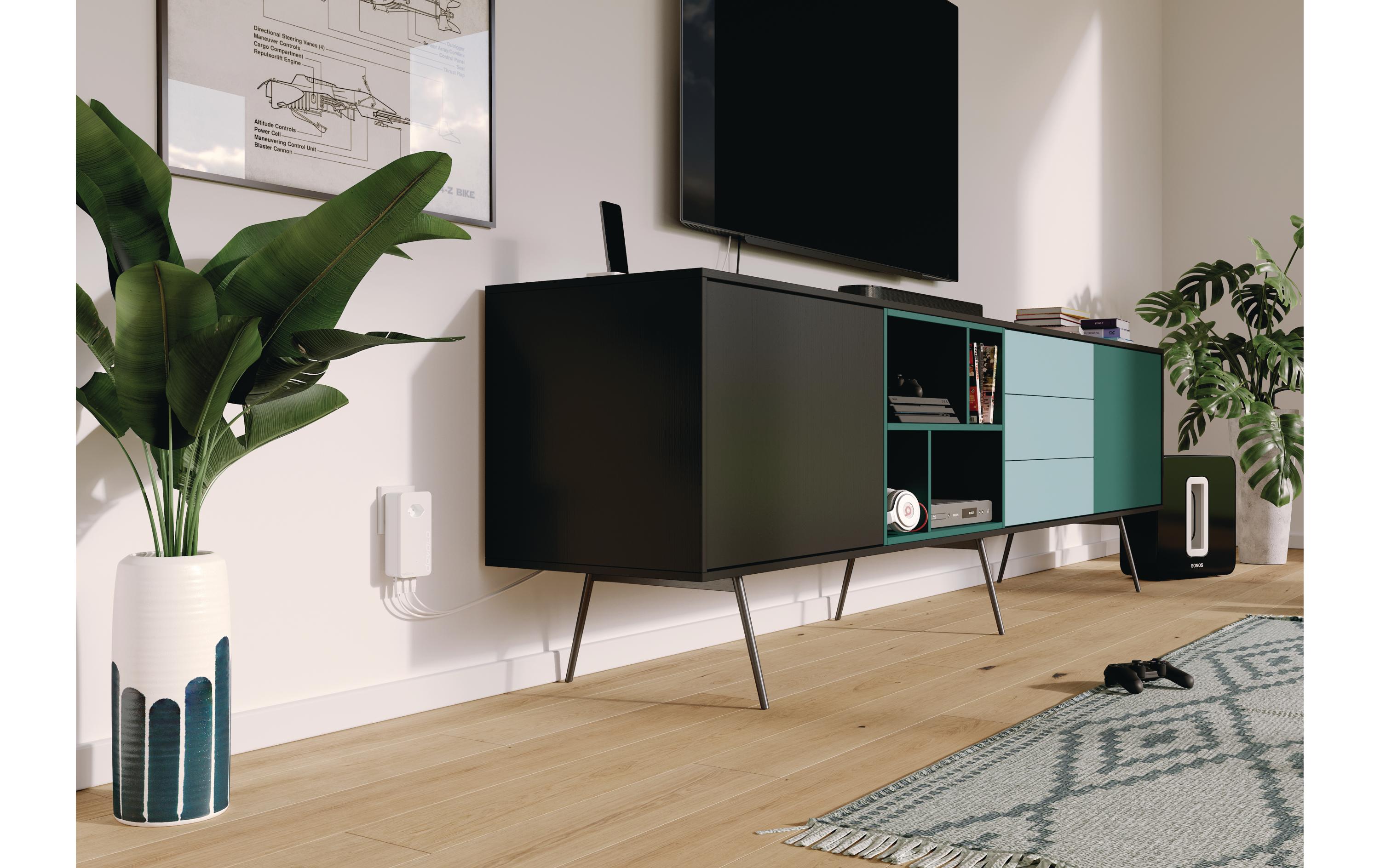 devolo Powerline Magic 2 LAN triple Erweiterungsadapter