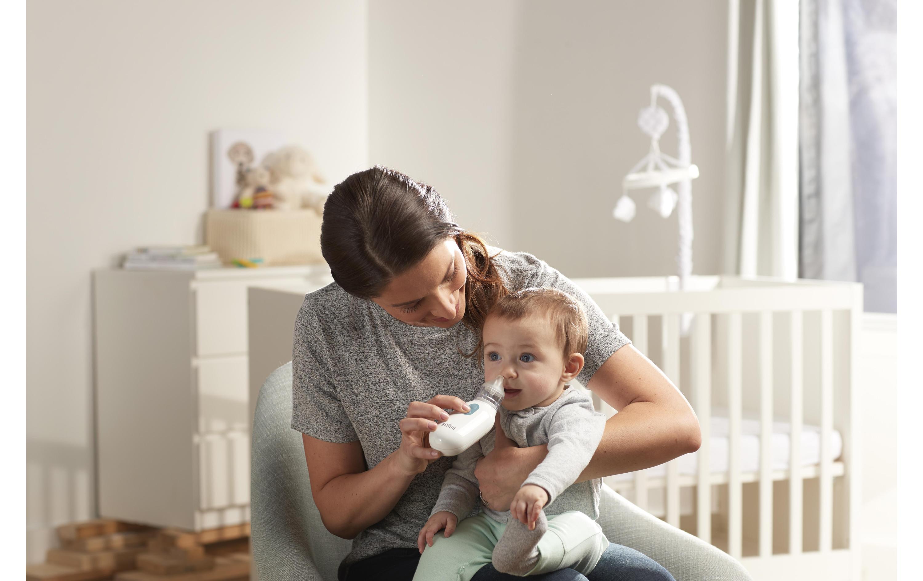 Braun Nasensauger BNA 100 Weiss