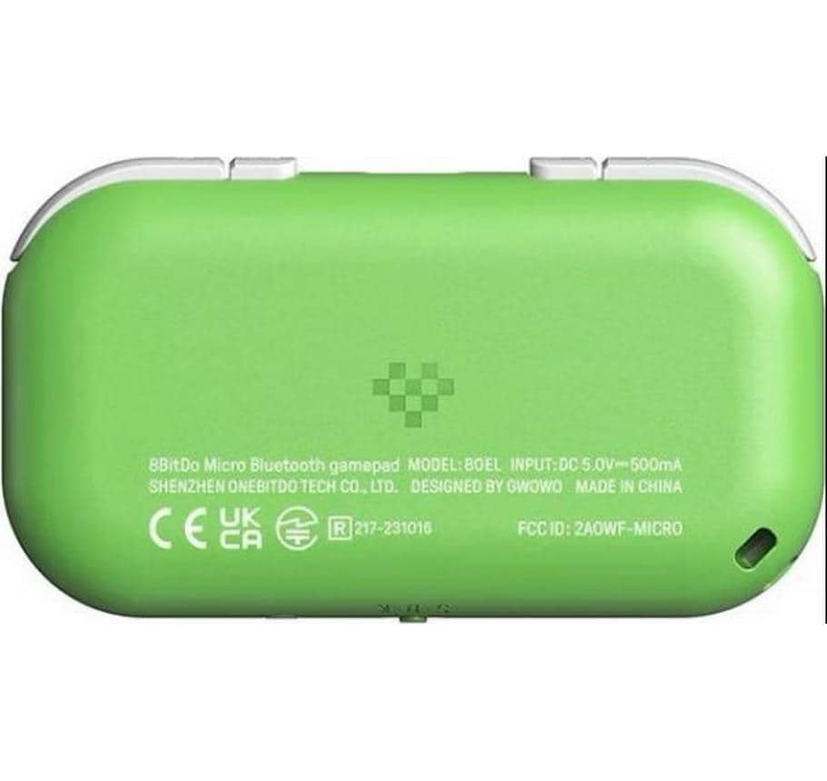 8bitdo Gamepad Micro Wireless Controller NSW2/NSW/Android Grün