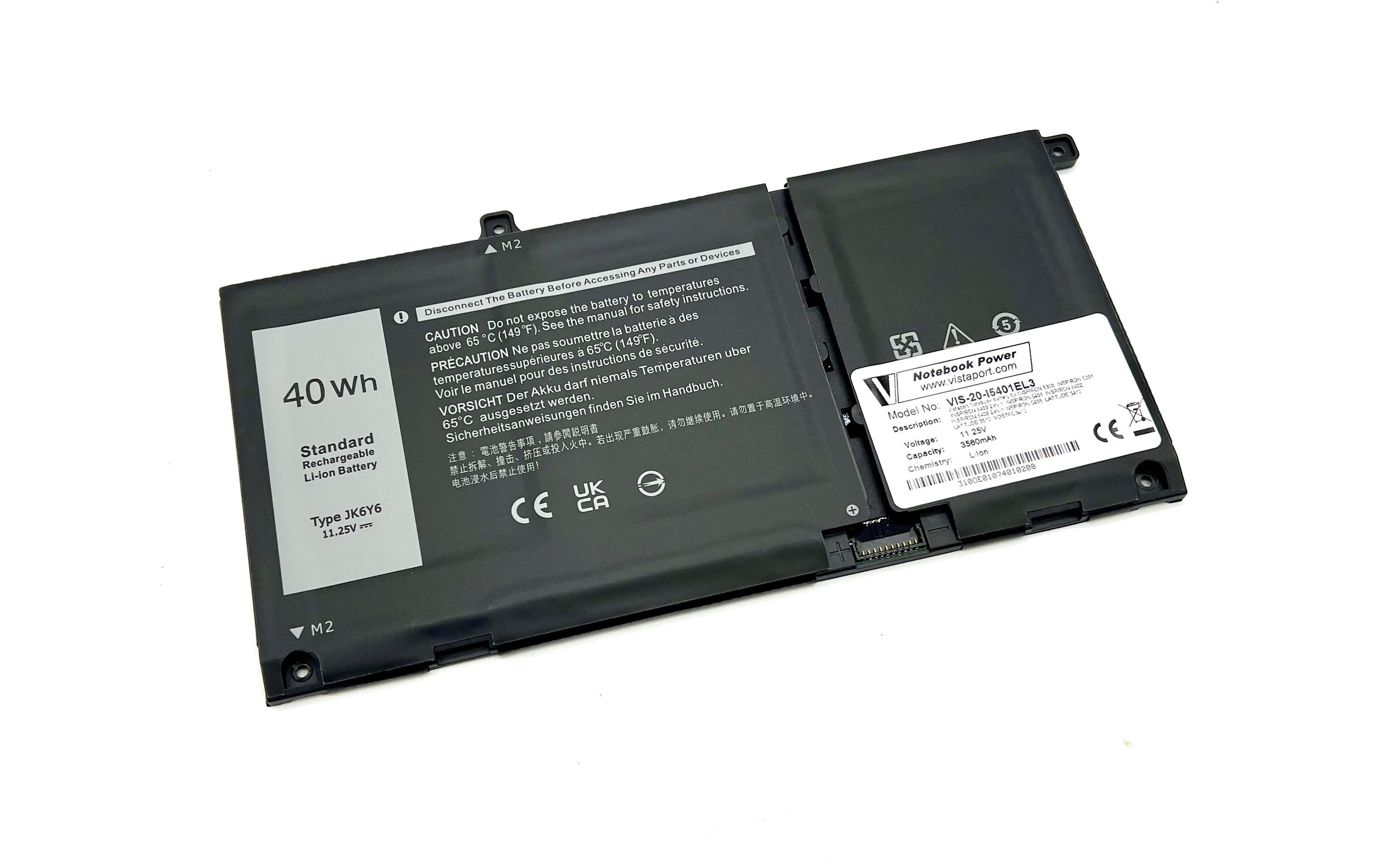 Vistaport Akku für Dell Inspiron, Latitude, Vostro Vistaport Akku für Dell Inspiron, Latitude, Vostro