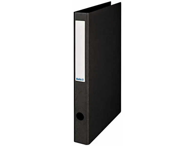 Biella Ringbuch TopColor A4 Kombi 3.1 cm, Schwarz