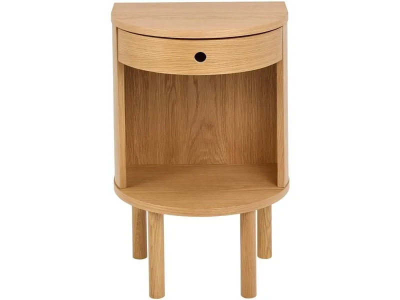 AC Design Nachttisch Paron Hellbraun, 40 x 31.5 x 60 cm AC Design Nachttisch Paron Hellbraun, 40 x 31.5 x 60 cm