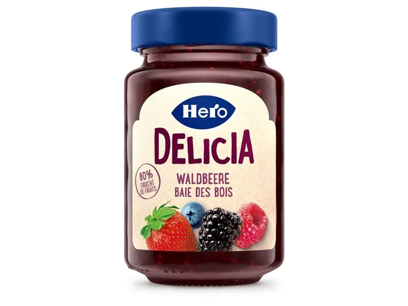 Hero Brotaufstrich Waldbeerkonfitüre 290 g