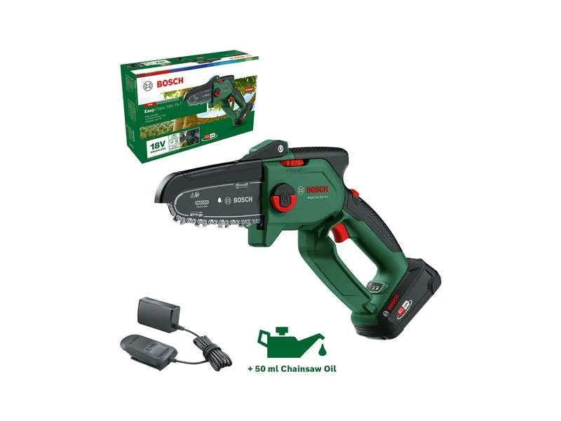 Bosch Akku-Kettensäge EasyChain 18 V-15-7, KIT Bosch Akku-Kettensäge EasyChain 18 V-15-7, KIT