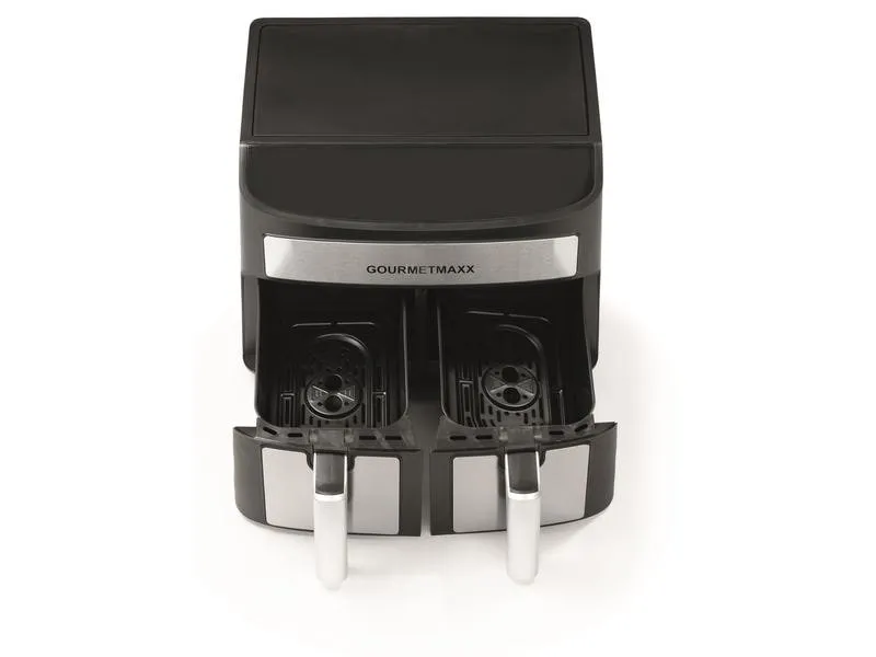 GOURMETmaxx Heissluft-Fritteuse Digital 7l Schwarz/Silber GOURMETmaxx Heissluft-Fritteuse Digital 7l Schwarz/Silber