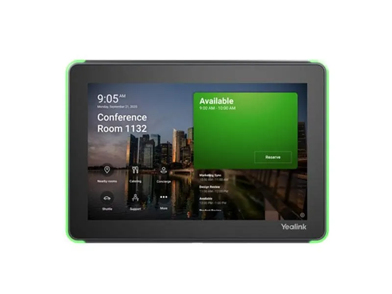 Yealink Touch Panel E2 Room System RoomPanel für Microsoft Teams 8