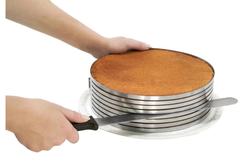 Zenker Tortenbodenschneider Silber