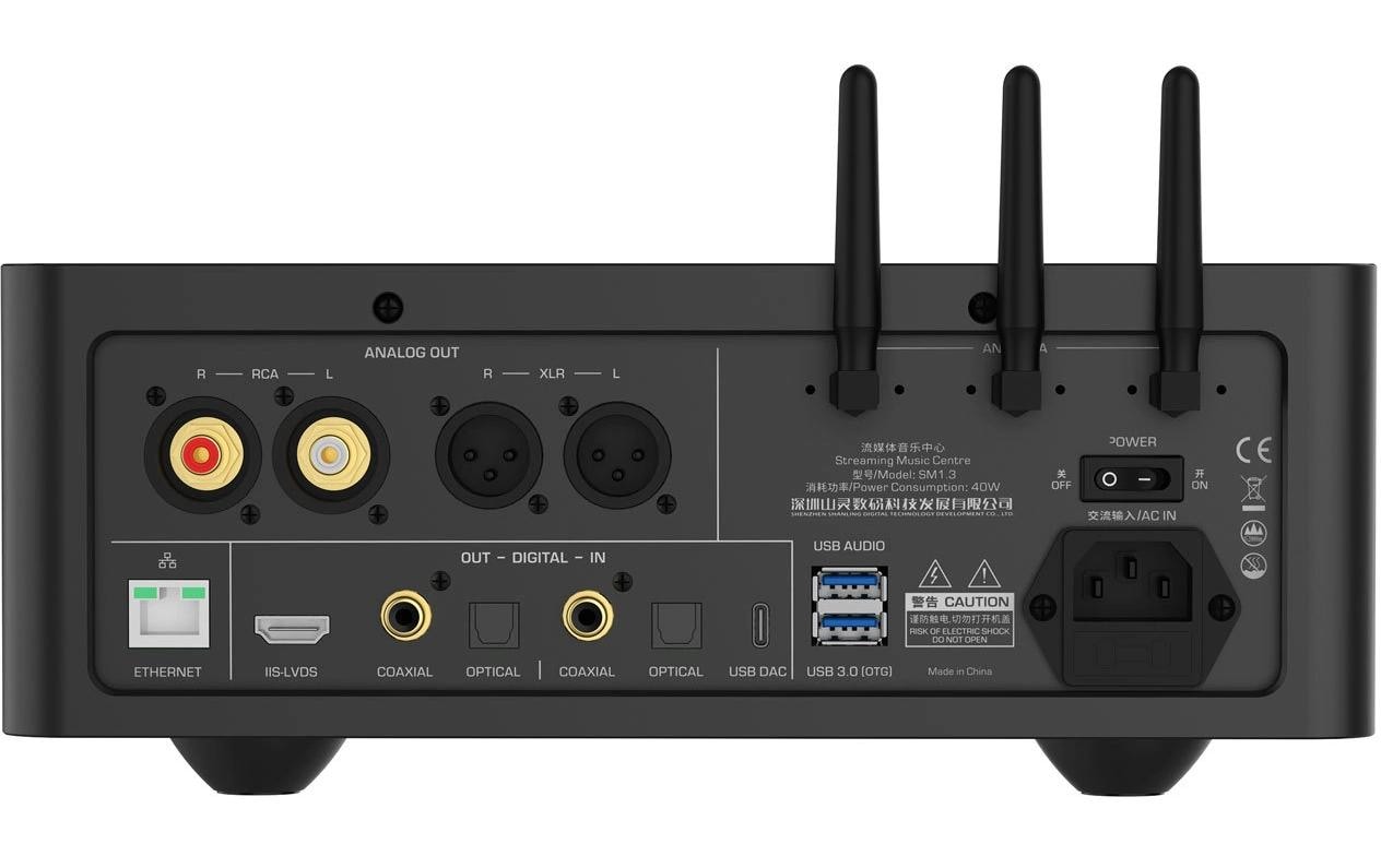 Shanling SM1.3 HiFi-Streamer Schwarz