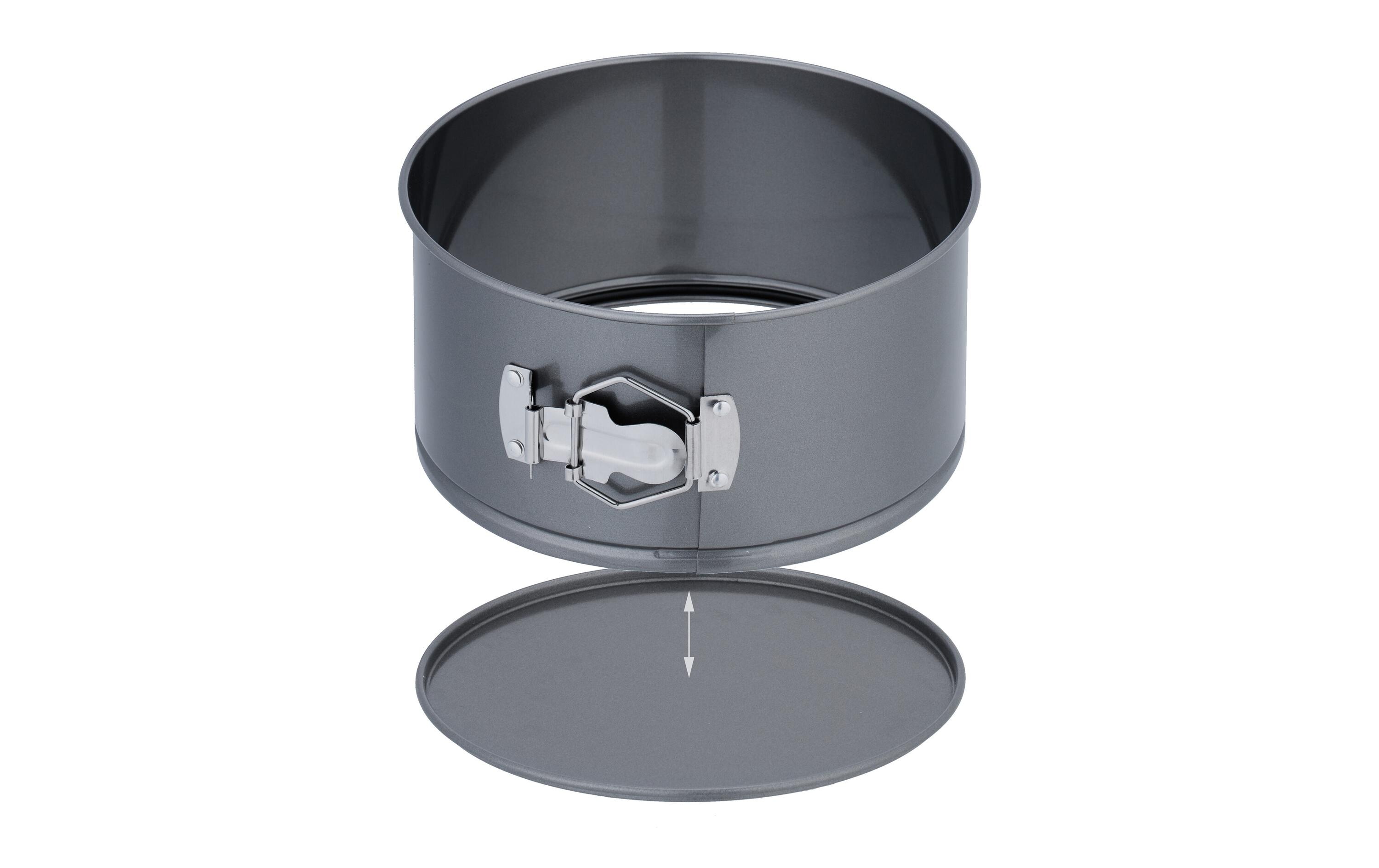 relaxdays Springform 12 cm/14 cm/16 cm/18 cm, Anthrazit