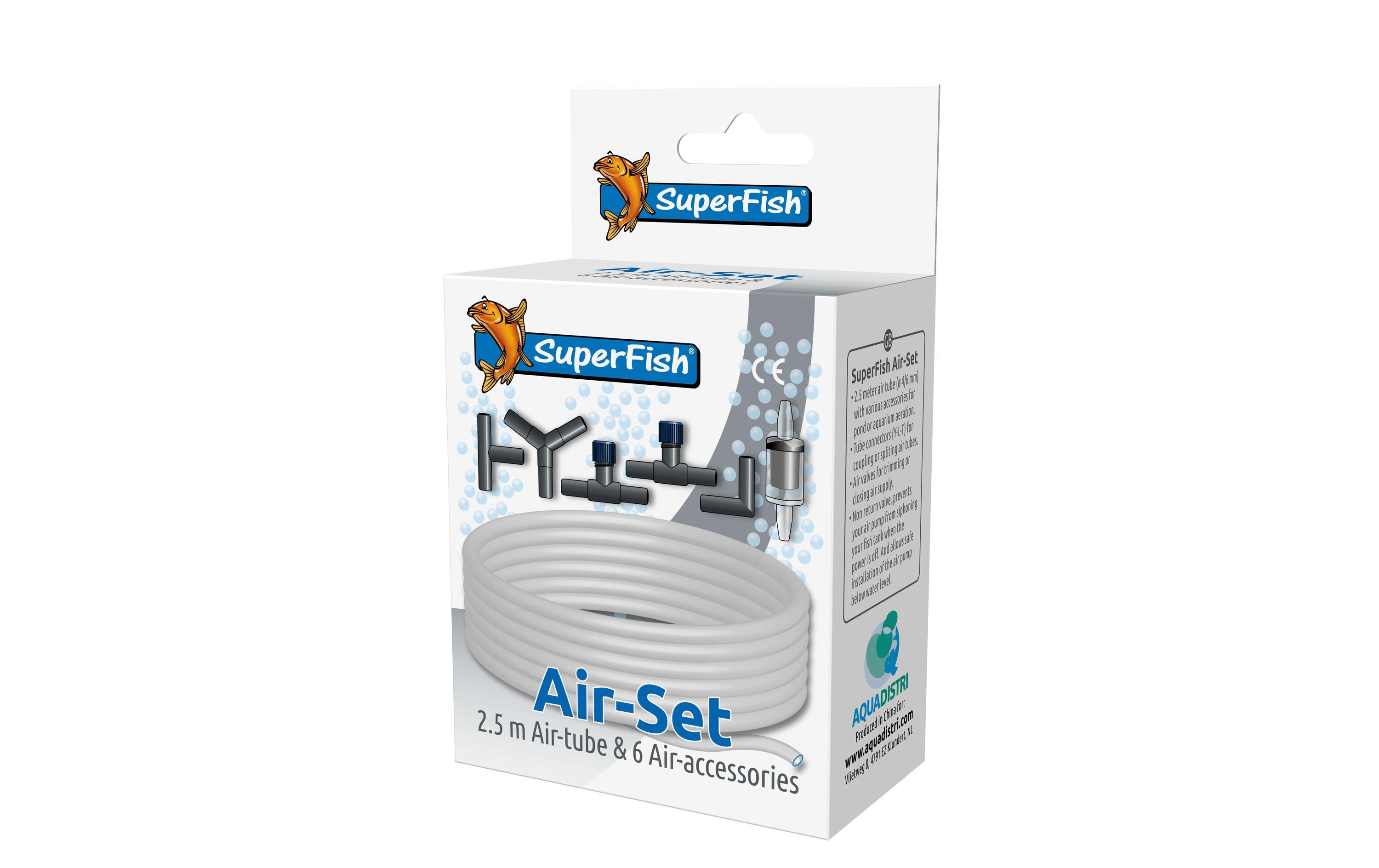 SuperFish Luftschlauch & Zubehör Set SuperFish Luftschlauch & Zubehör Set