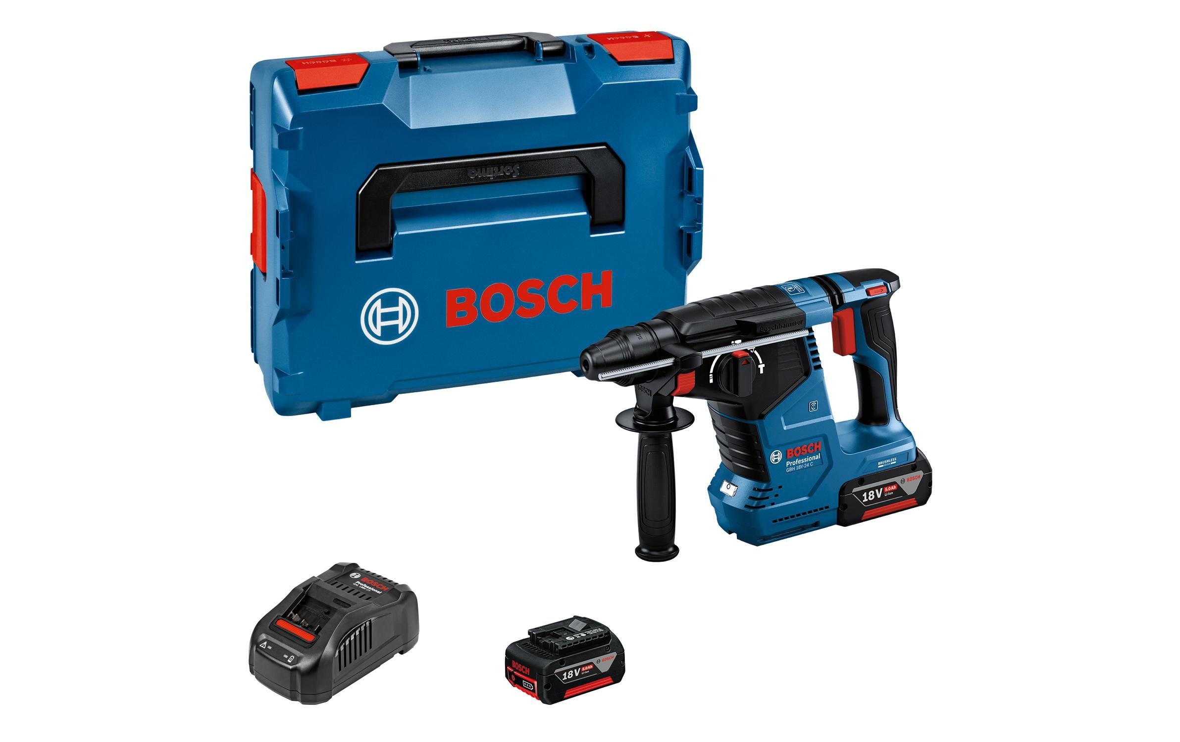 Bosch Professional Bohrhammer GBH 18 V-24 C Bosch Professional Bohrhammer GBH 18 V-24 C