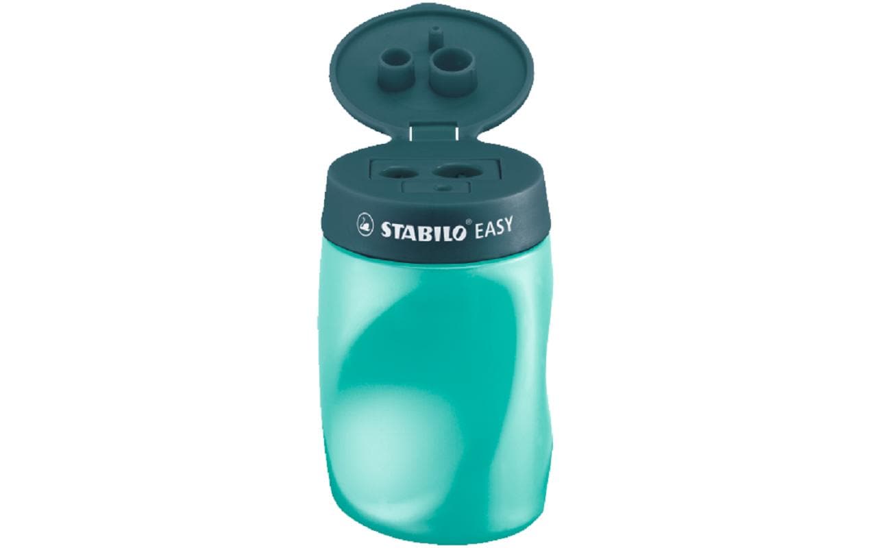 STABILO Spitzer EASYsharpener 3 in 1 für Linkshänder Petrol