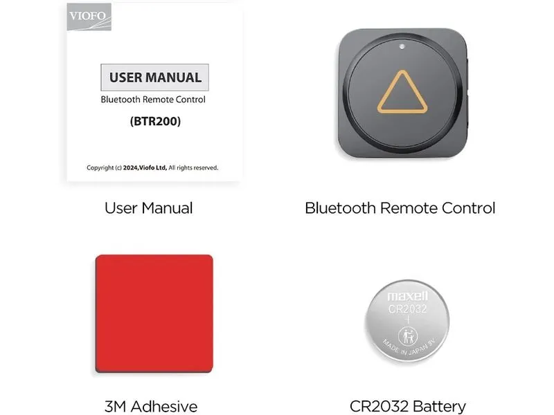 Viofo Bluetooth-Fernbedienung BTR200 Viofo Bluetooth-Fernbedienung BTR200