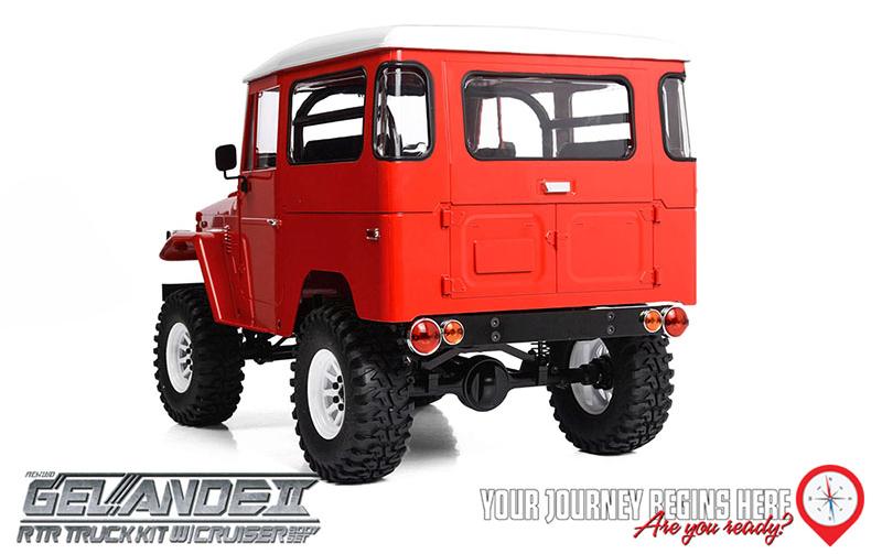 RC4WD Scale Crawler Gelände II Cruiser RTR, 1:10