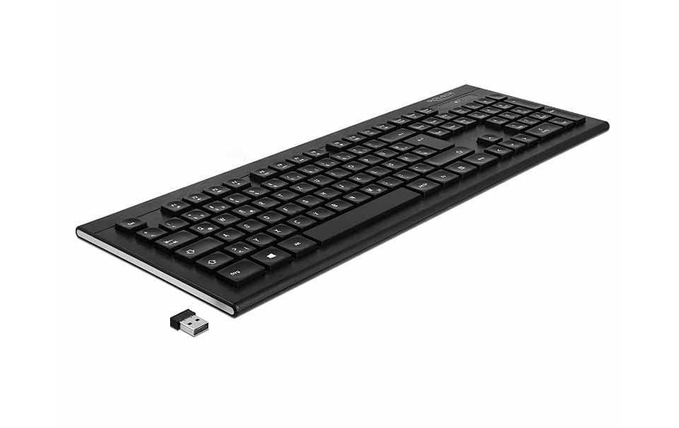 Delock Tastatur 12671 Wireless Water Drop DE-Layout Delock Tastatur 12671 Wireless Water Drop DE-Layout