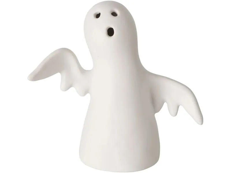 Boltze Halloweenfigur Ghostie Keramik, 12.4 x 11.8 cm