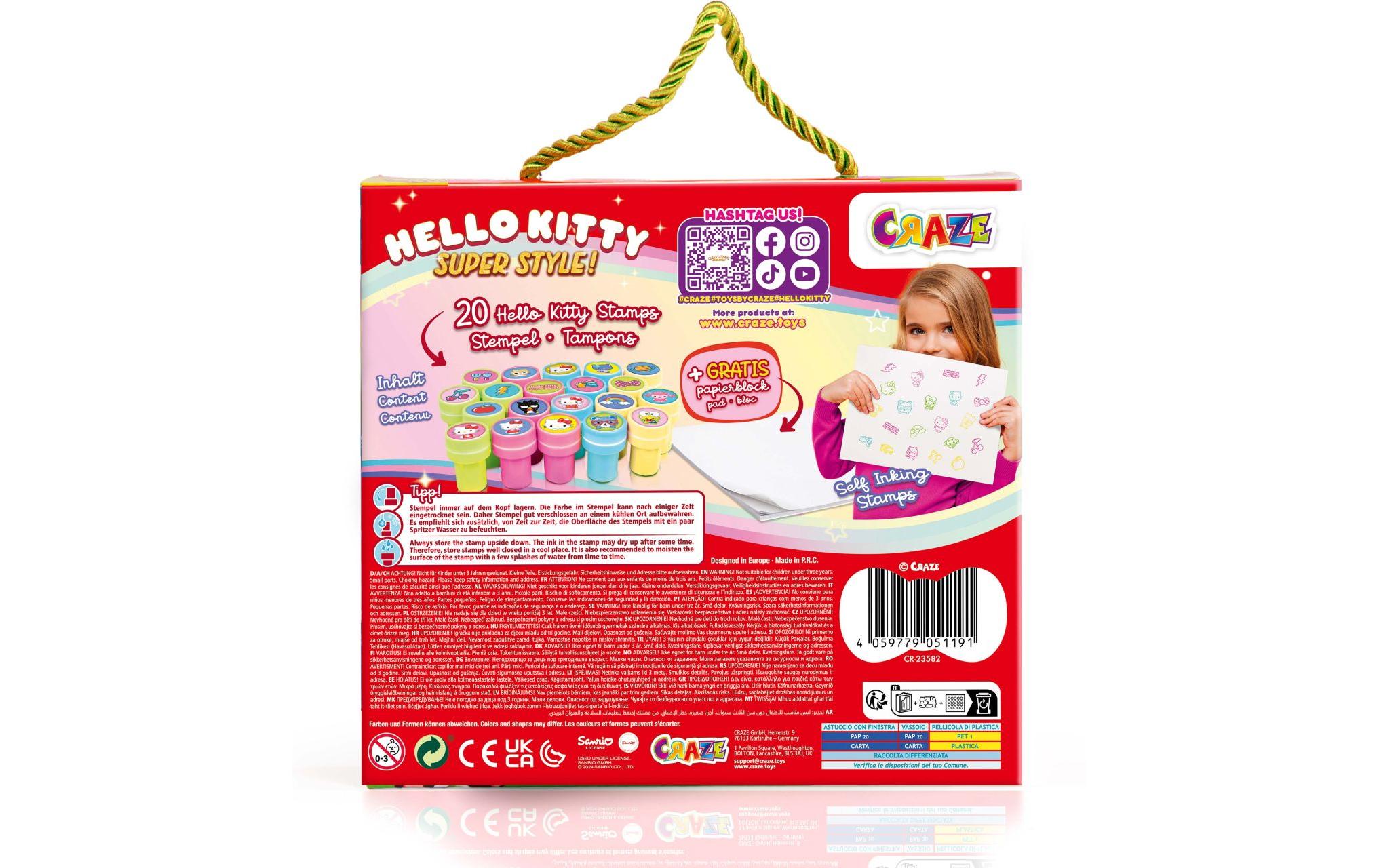 Craze Stempel Hello Kitty