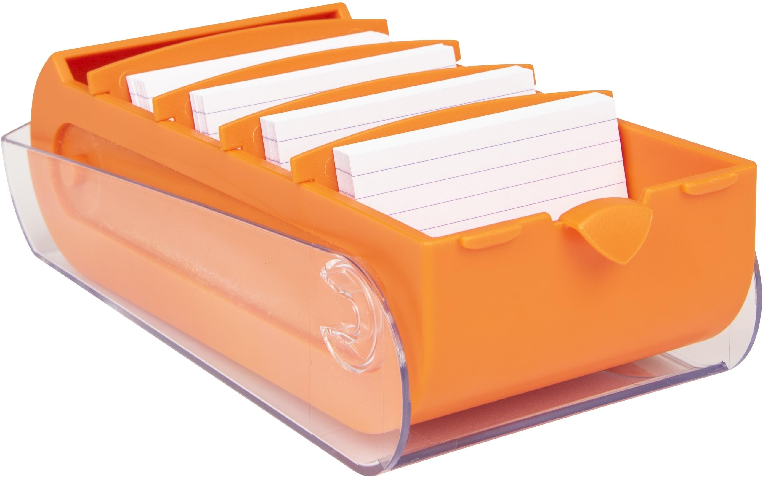 Biella Karteibox Bunny A7 100 Karten, Orange Biella Karteibox Bunny A7 100 Karten, Orange