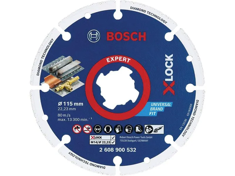 Bosch Professional Diamant-Metallscheibe X-LOCK 115 mm Bosch Professional Diamant-Metallscheibe X-LOCK 115 mm