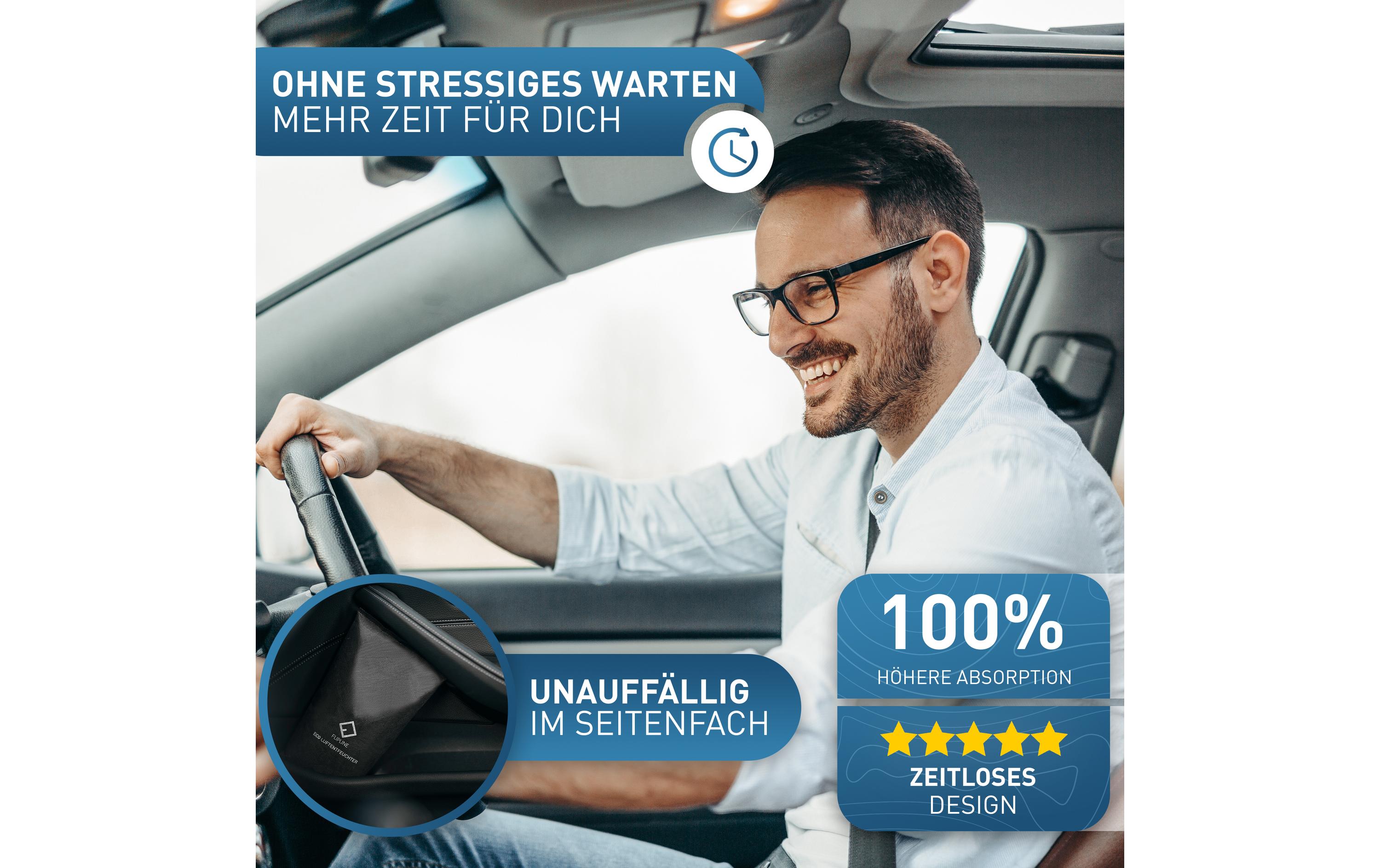 Flipline Auto-Luftentfeuchter 1 kg 2er Set