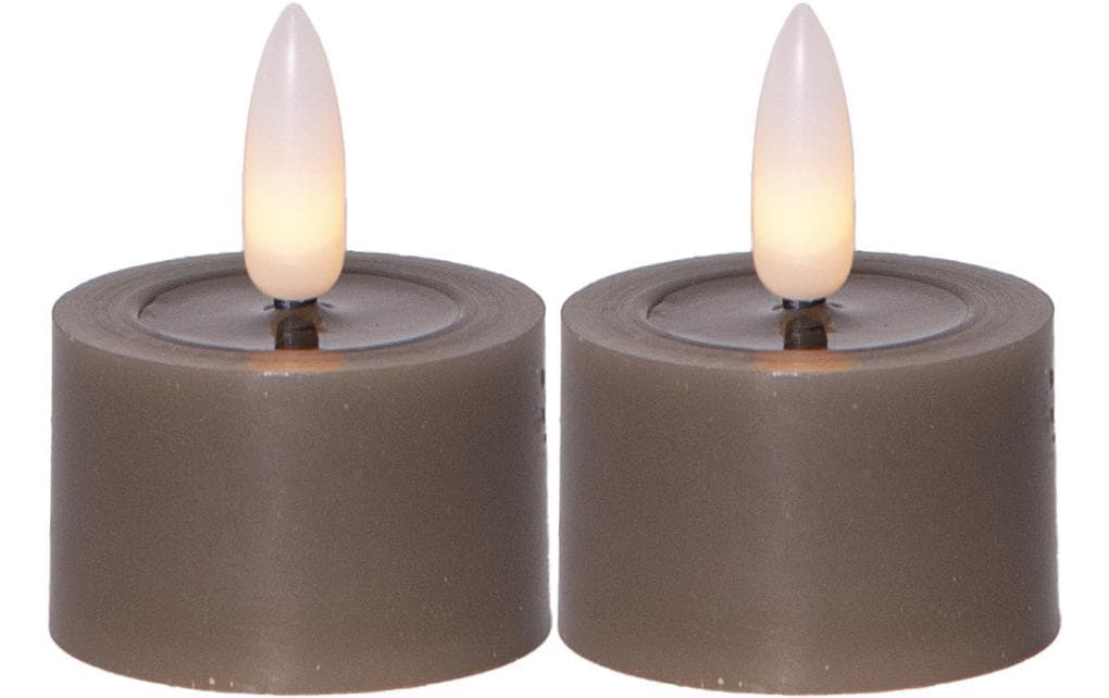 Star Trading LED Teelicht 2 Pack Flow 5 cm – Mole