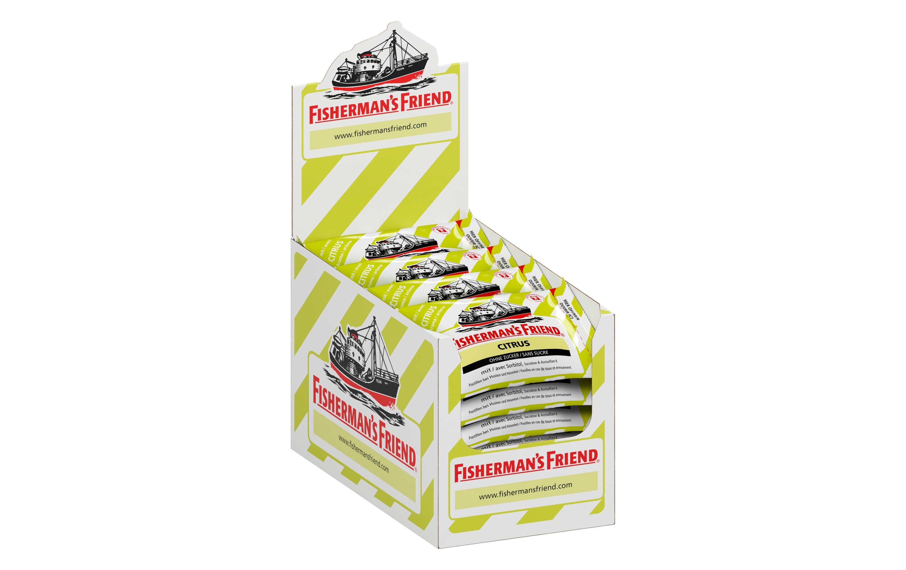 Fisherman's Bonbons Citrus 24 x 25 g Fisherman's Bonbons Citrus 24 x 25 g