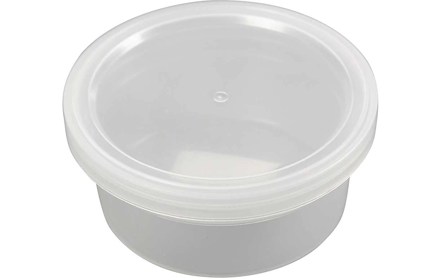 Creativ Company Kunststoffform Dose mit Deckel 125 ml, 20 Stück