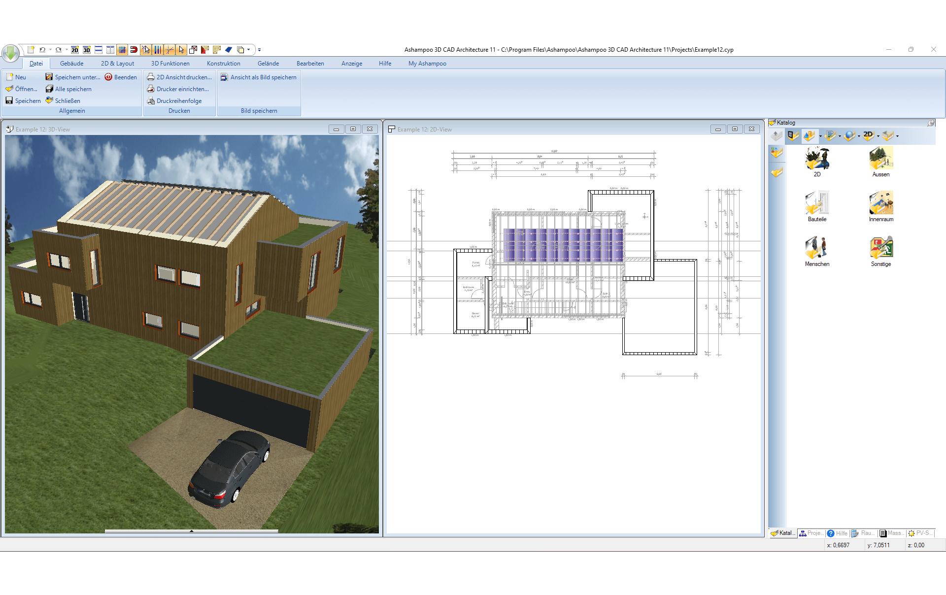 Ashampoo 3­D CAD Architecture 11 ESD, Vollversion, 1 PC