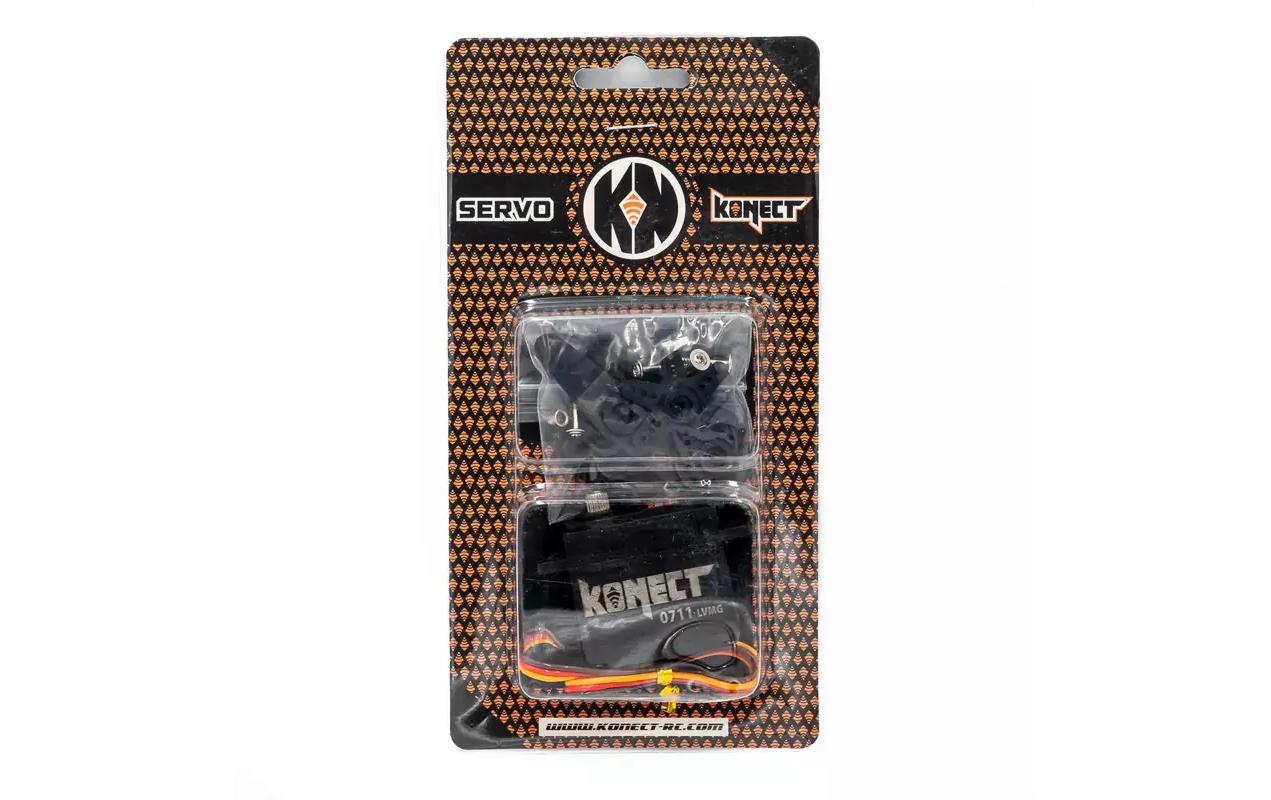 Konect Standard Servo 0711LVMG 7.5 kg, 0.11 s, Digital Konect Standard Servo 0711LVMG 7.5 kg, 0.11 s, Digital