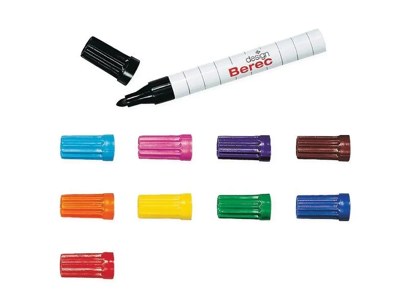 Berec Whiteboard-Marker 952 10 Stück, Mehrfarbig Berec Whiteboard-Marker 952 10 Stück, Mehrfarbig
