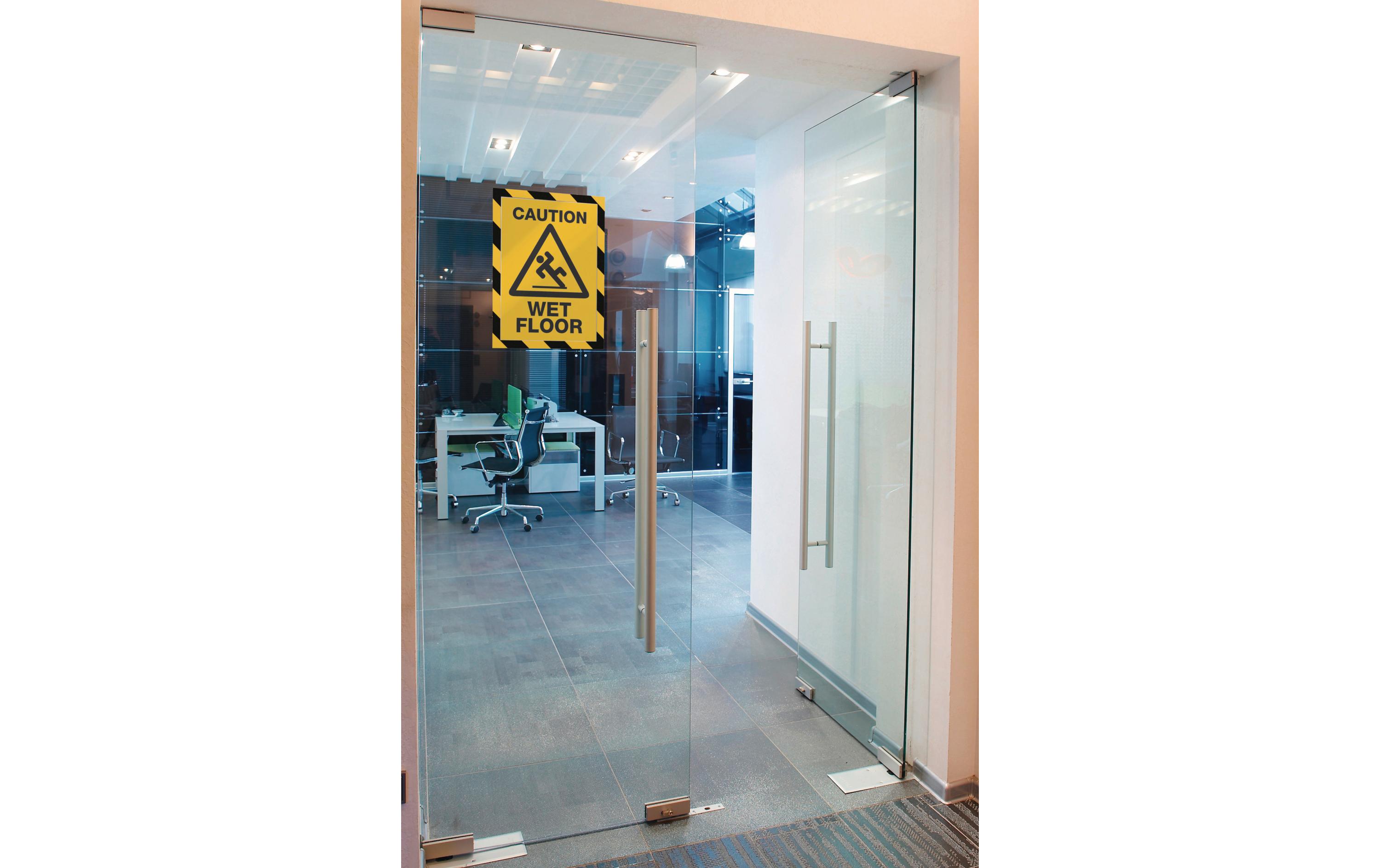 DURABLE Präsentationsrahmen A4 Security 2 Stück