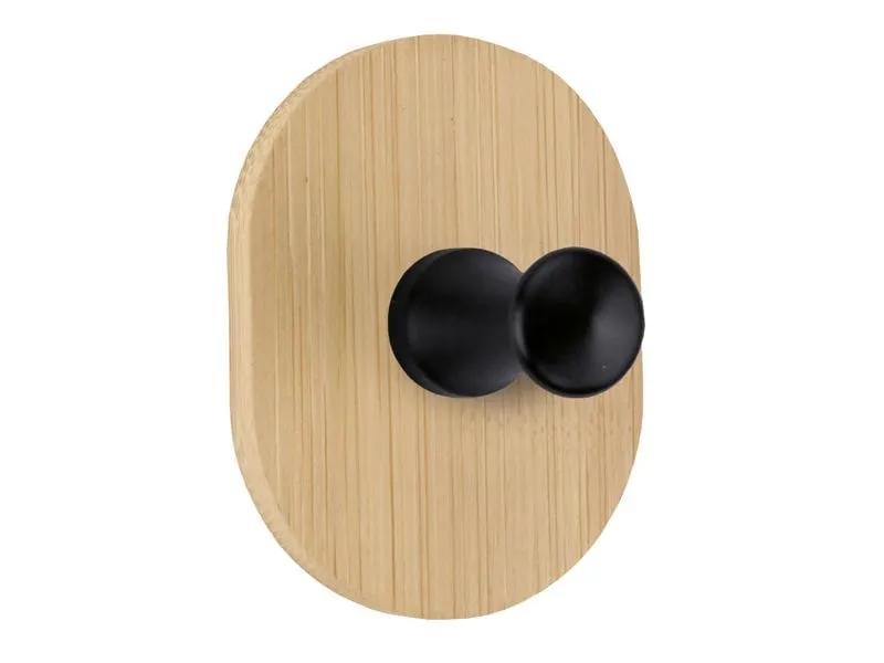 Kleine Wolke Wandgarderobe Bamboo Hook One 6 cm x 4.5 cm, Beige Kleine Wolke Wandgarderobe Bamboo Hook One 6 cm x 4.5 cm, Beige