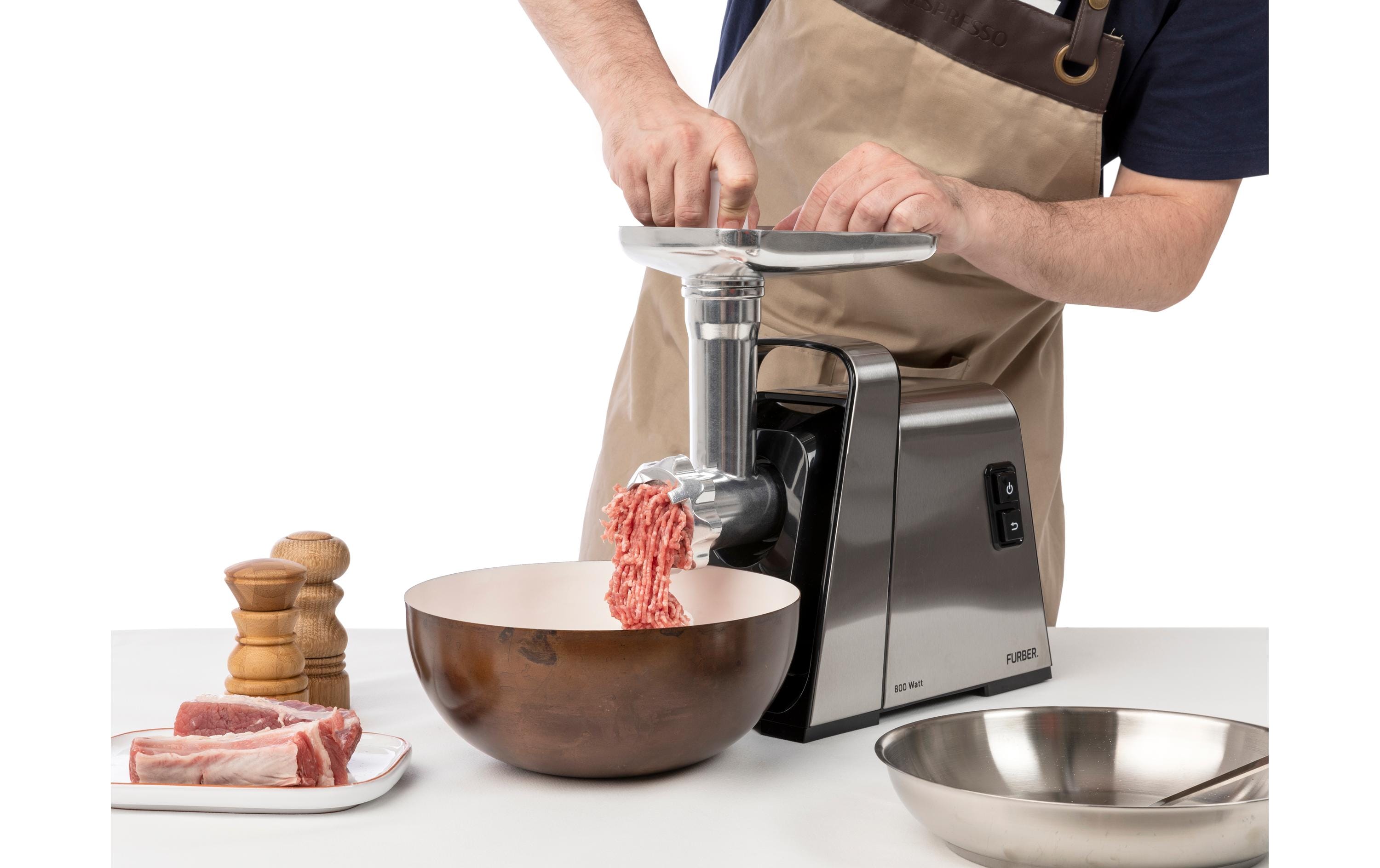 FURBER Fleischwolf F0108 Edelstahl