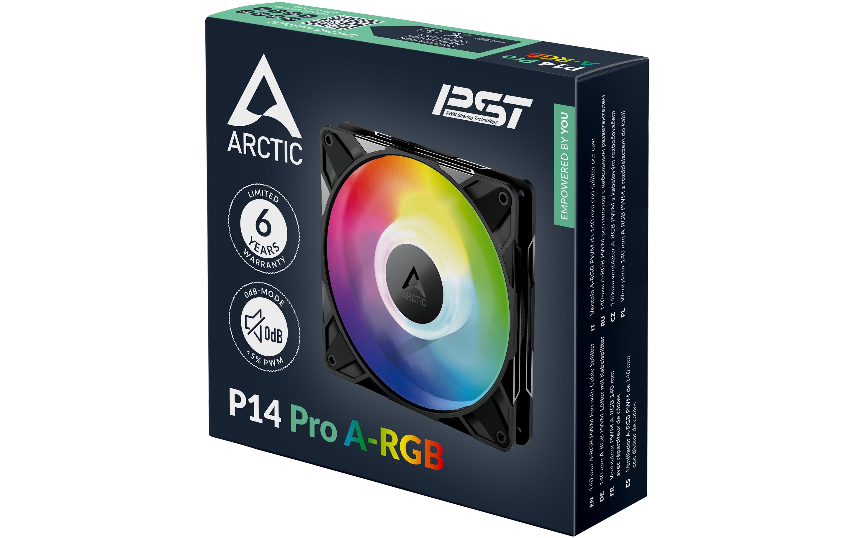 Arctic Cooling PC-Lüfter P14 Pro A-RGB