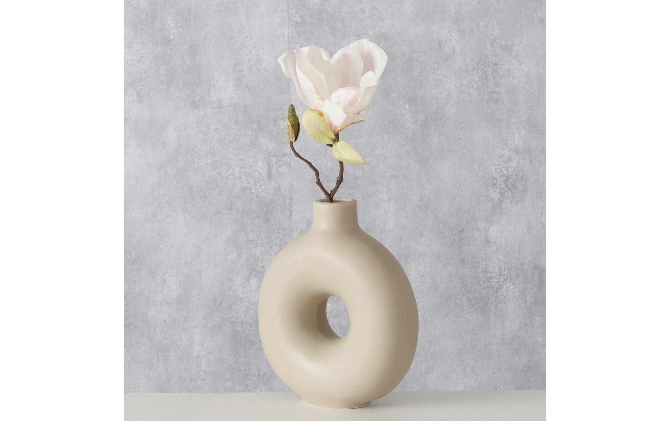 Boltze Vase Lanyo 20 cm, Beige