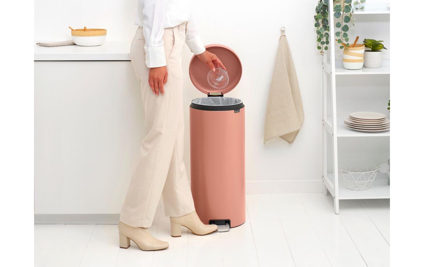 Brabantia Treteimer NewIcon 30 l, Warm Copper