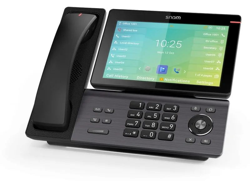 snom Tischtelefon D895M Schwarz snom Tischtelefon D895M Schwarz