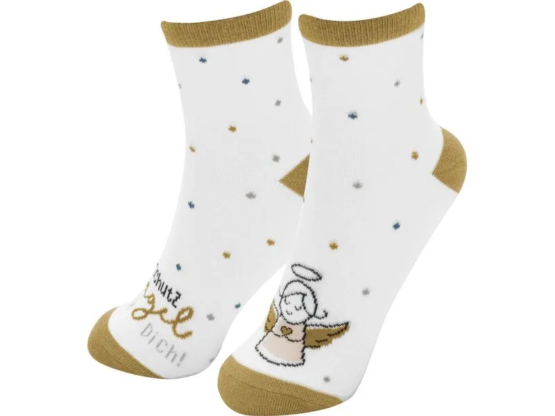 Sheepworld Socken Engel 36 - 40, Braun/Weiss Sheepworld Socken Engel 36 - 40, Braun/Weiss