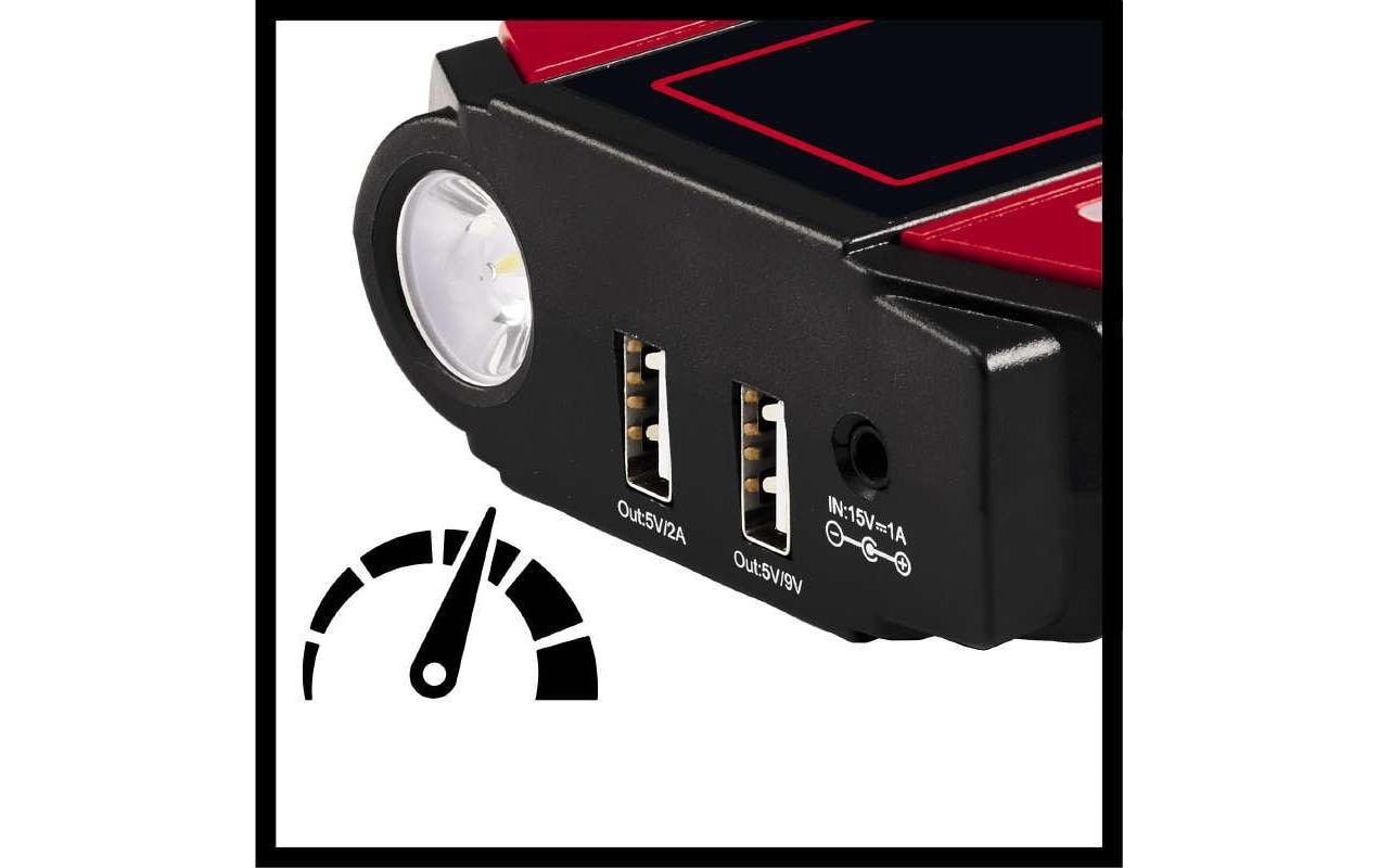 Einhell Automotive Starterbatterie mit Ladefunktion CE-JS 12 / 12V/200A