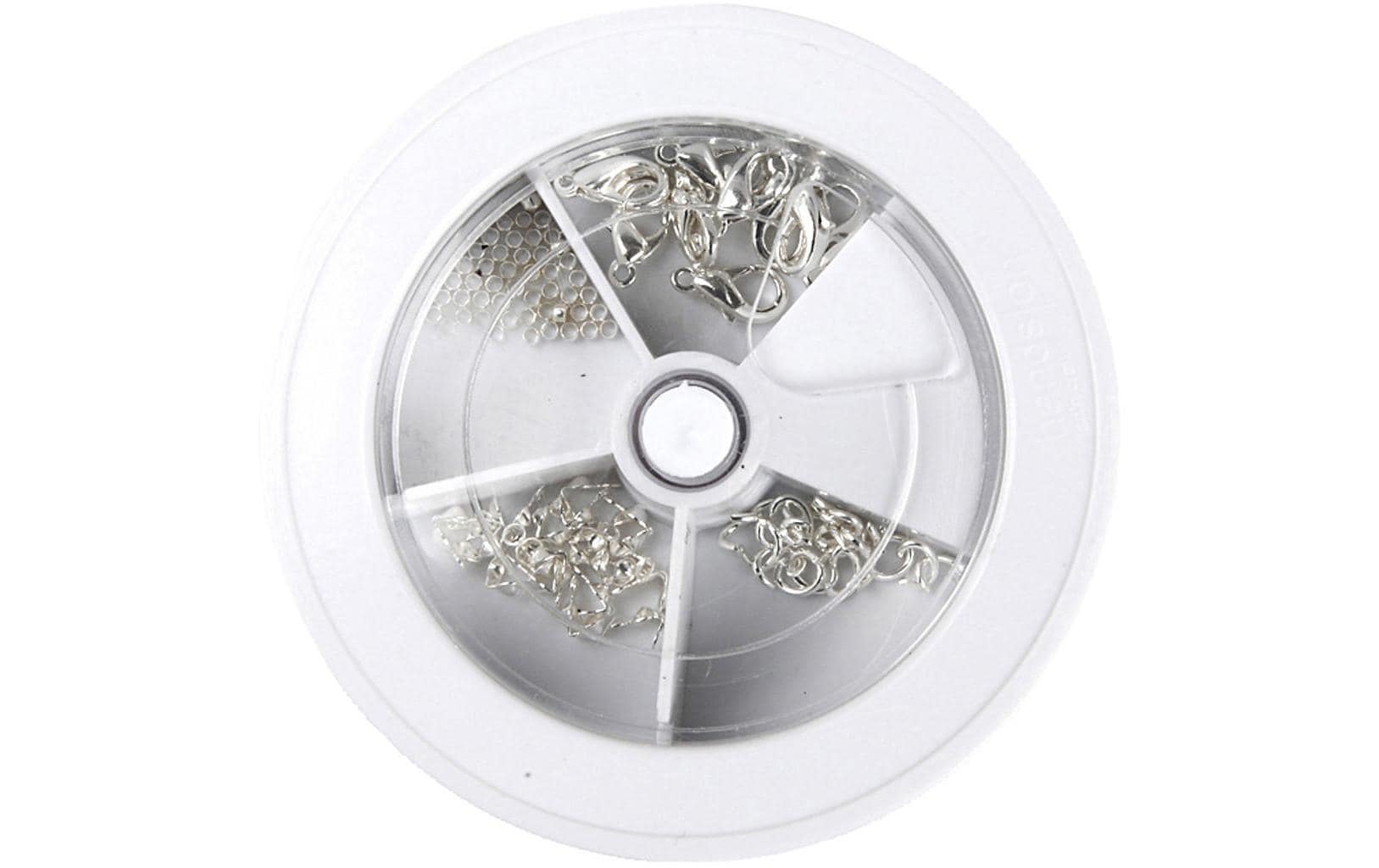 Creativ Company Verschluss Set, versilbert Creativ Company Verschluss Set, versilbert