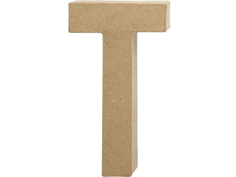 Creativ Company Papp-Buchstabe T 20.5 cm
