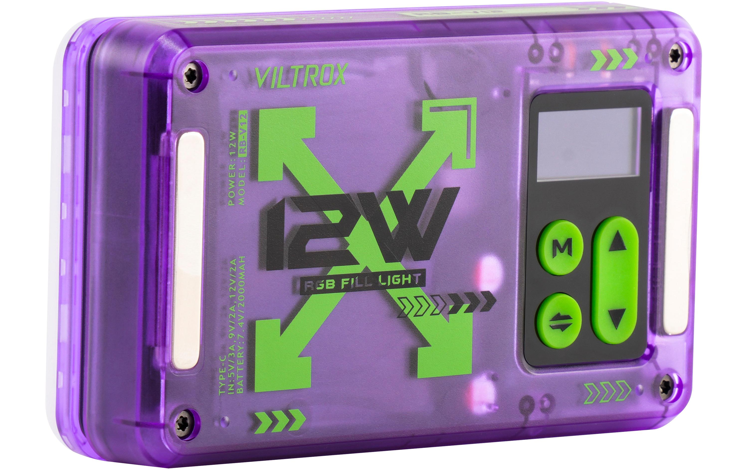 Viltrox Videoleuchte RB-V12 RGB LED Light Panel