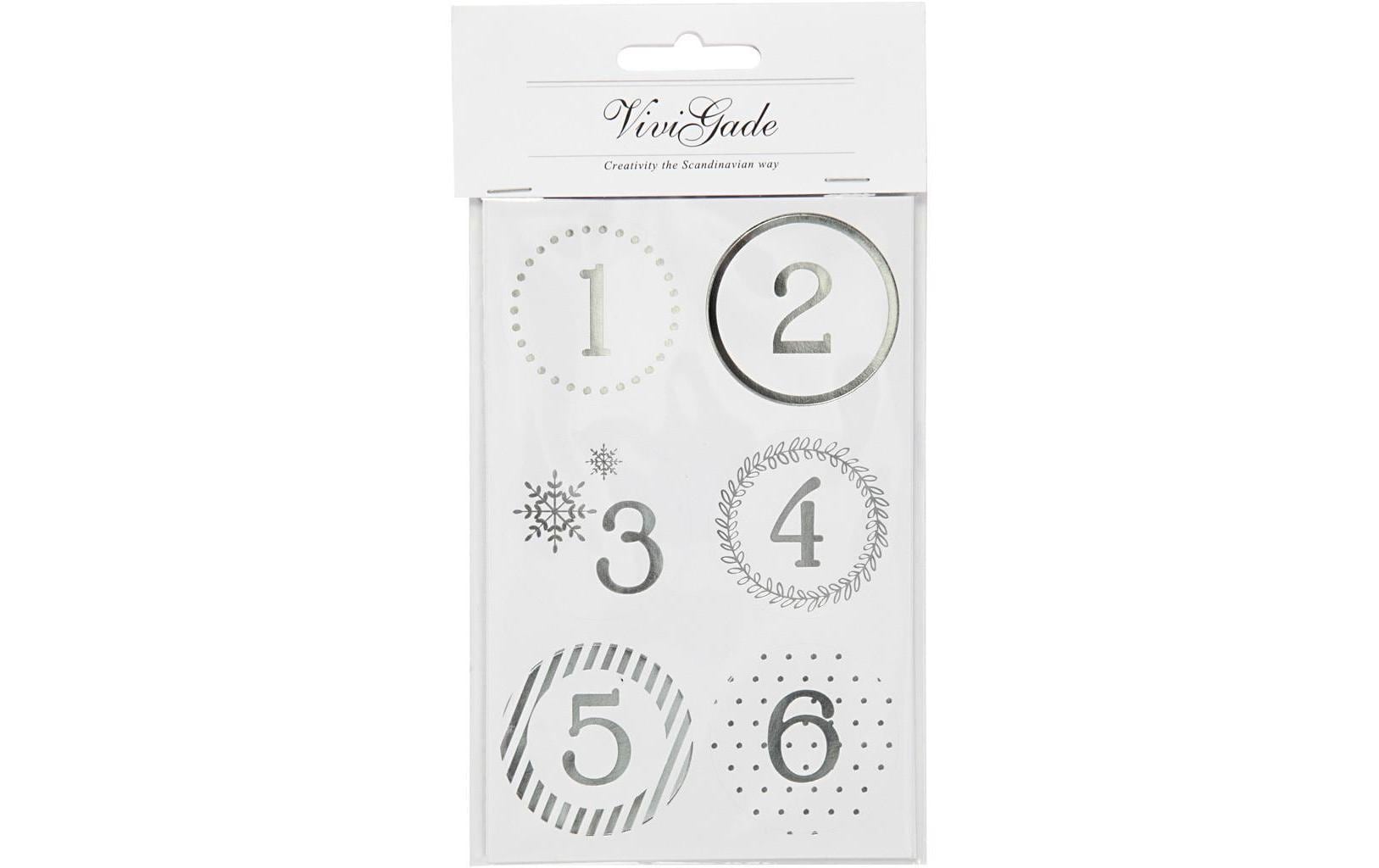 Creativ Company Adventskalender-Zahlen Ø 4 cm