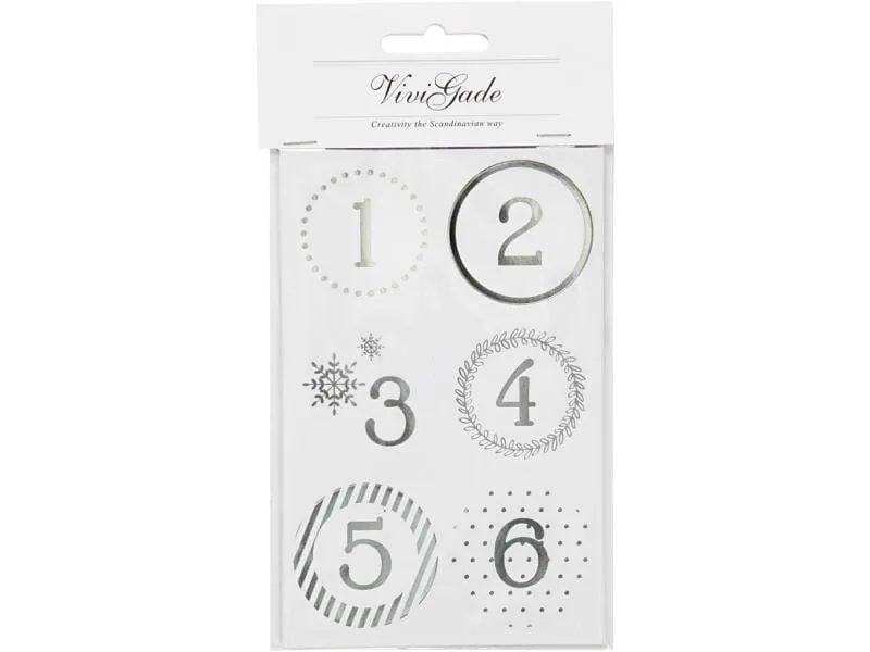 Creativ Company Adventskalender-Zahlen Ø 4 cm