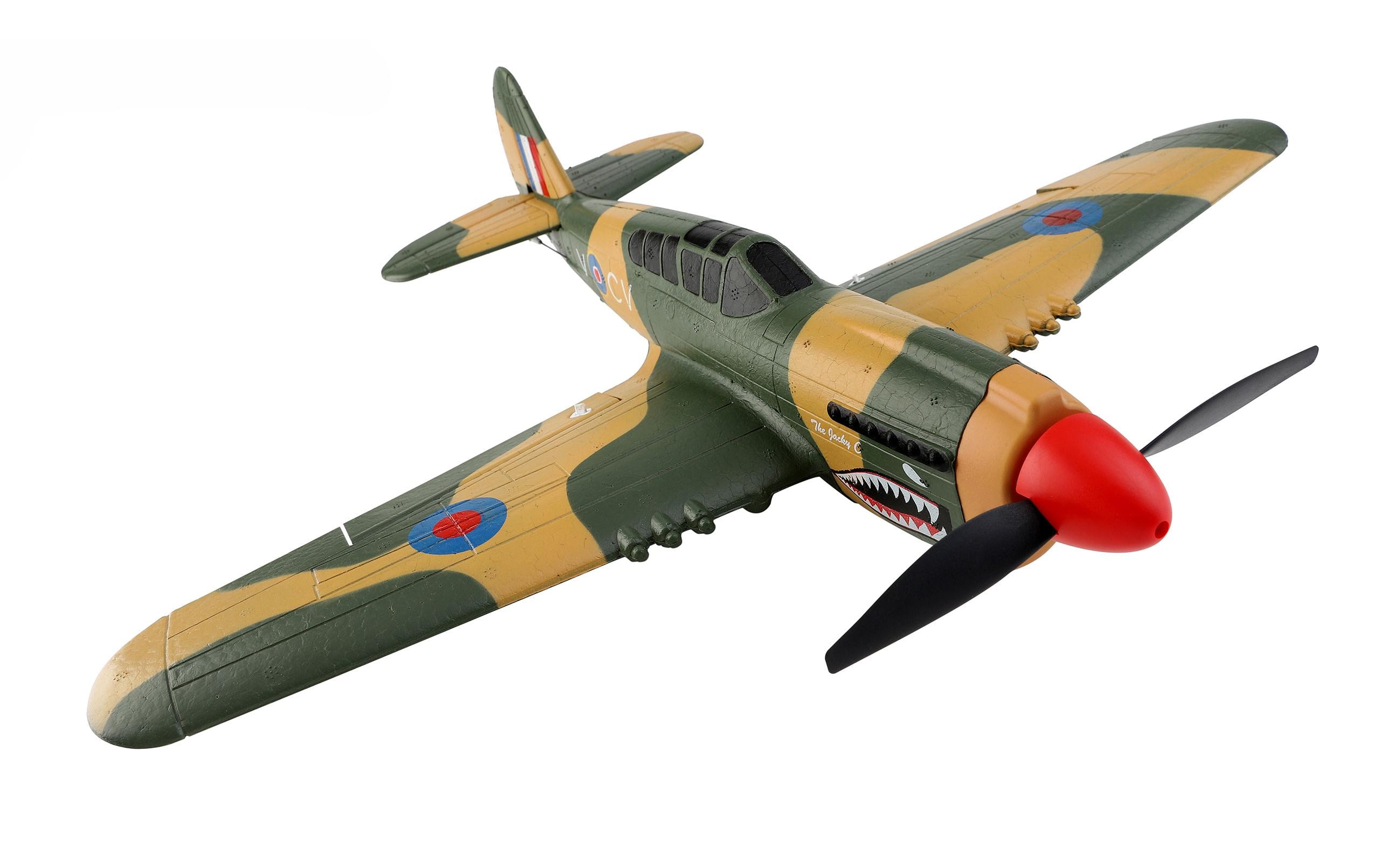 Amewi Warbird AMXflight P40 Fighter, Gyro, 4-Kanal, 384 mm, RTF
